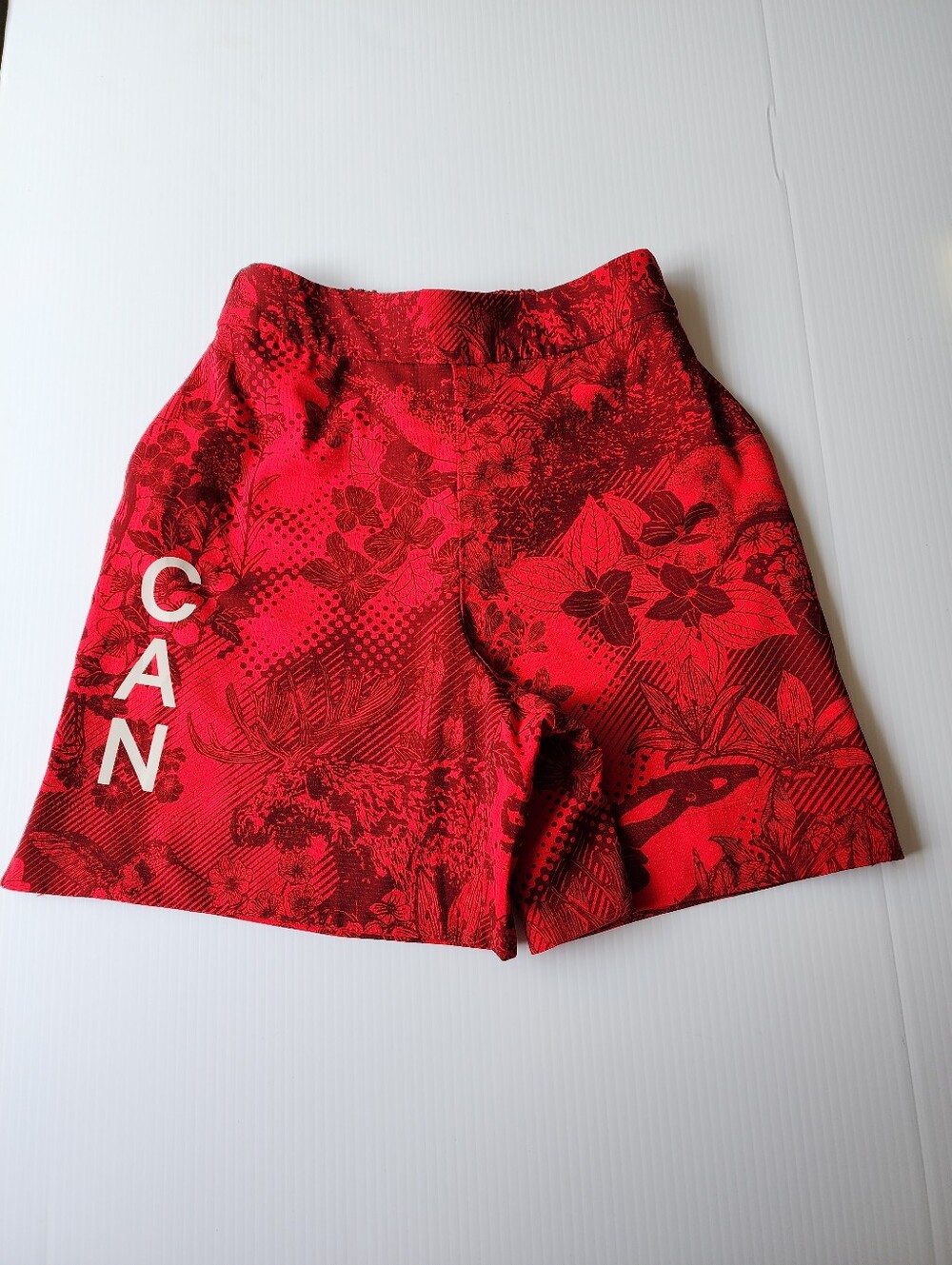 Sz 2 Team Canada Woven Air High-Rise Shorts NWOT